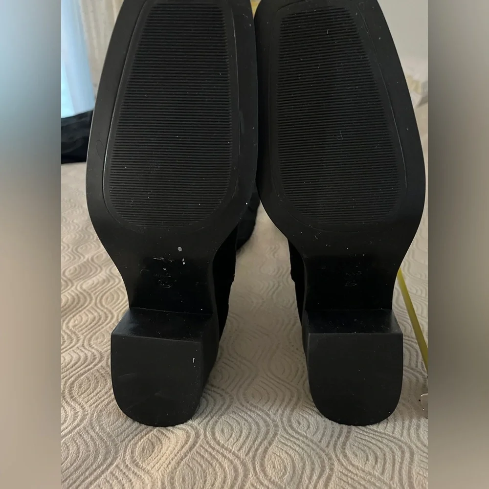 Mango over the knee boots in black size 40